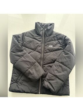Vans Black Quilted puffer Jacket